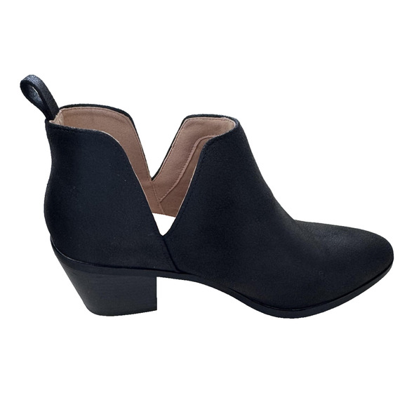 Journee Collection Shoes Womens Size 8.5 Lola Western Booties Low Heel Ankle - Picture 8 of 12